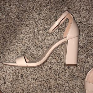 Madden Girl Tan Heels